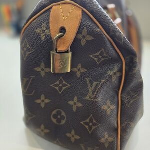 Louis Vuitton Brown Monogram Handbag